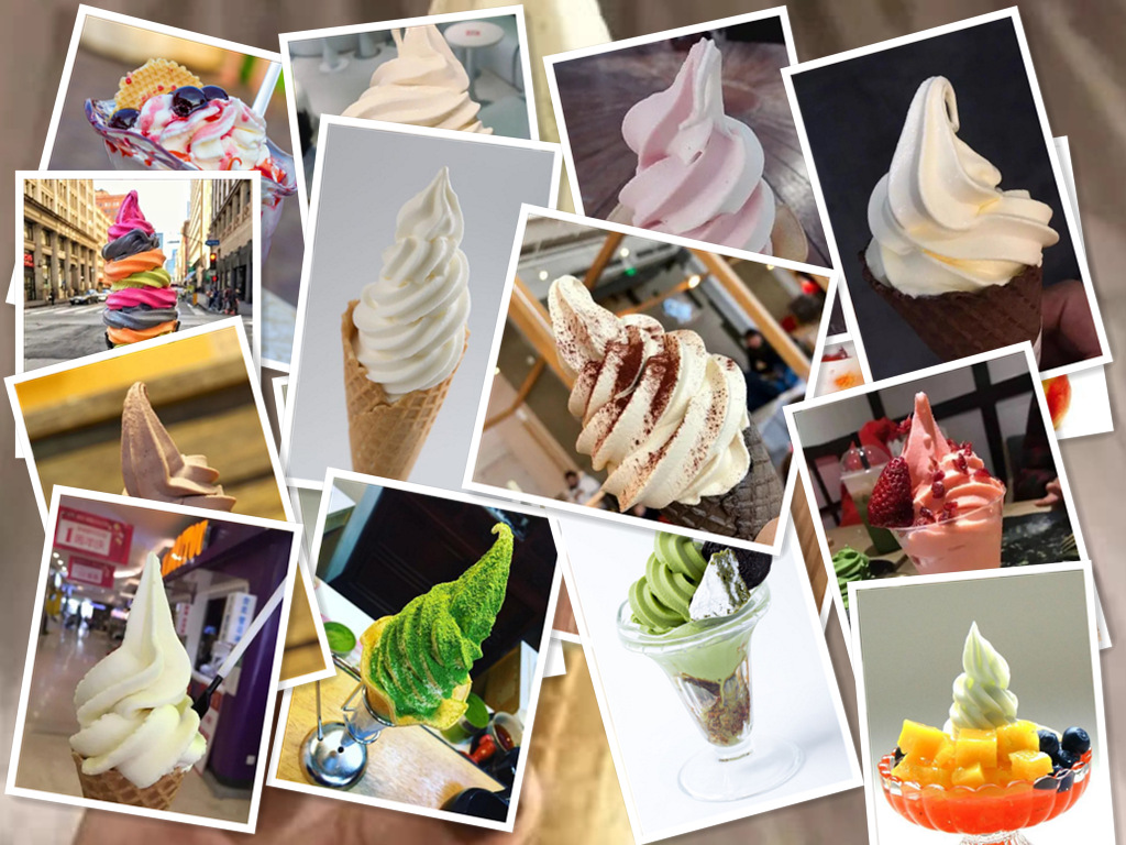 Offrez-vous à de délicieuses créations avec des machines à crème glacée à service doux