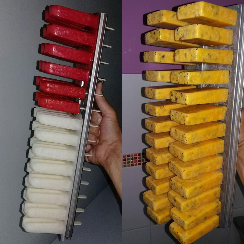 BP-2BR Commercial Popsicle Maker Machine - Compresseur Embraco Aspera, Sortie horaire 104 Popsicles