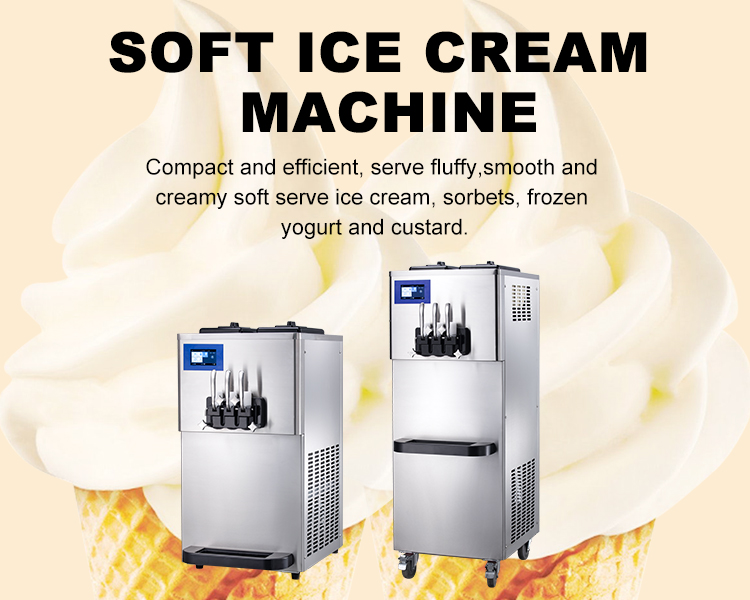Un guide complet des machines à crème glacée commerciale